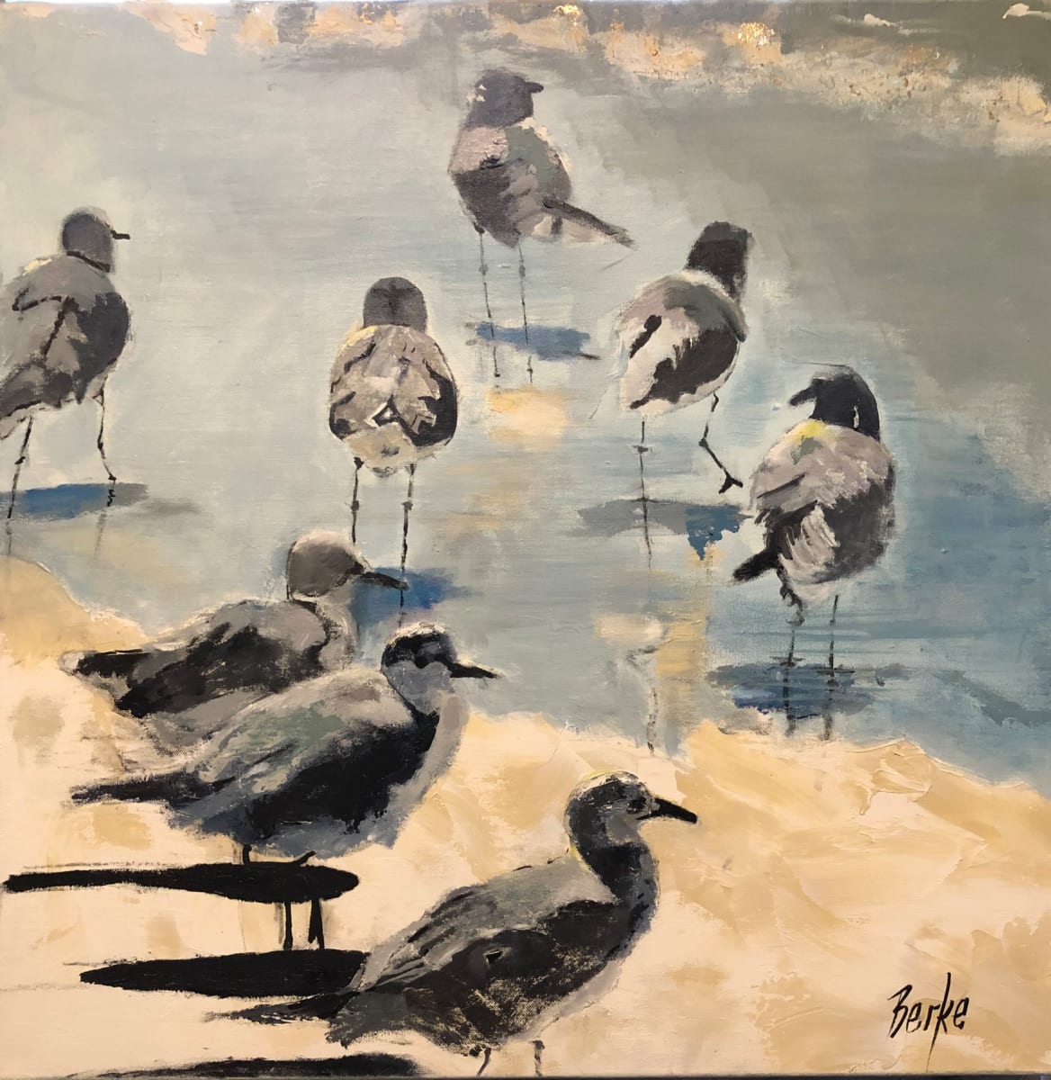 Memories of Inlet Beach by jane berke 