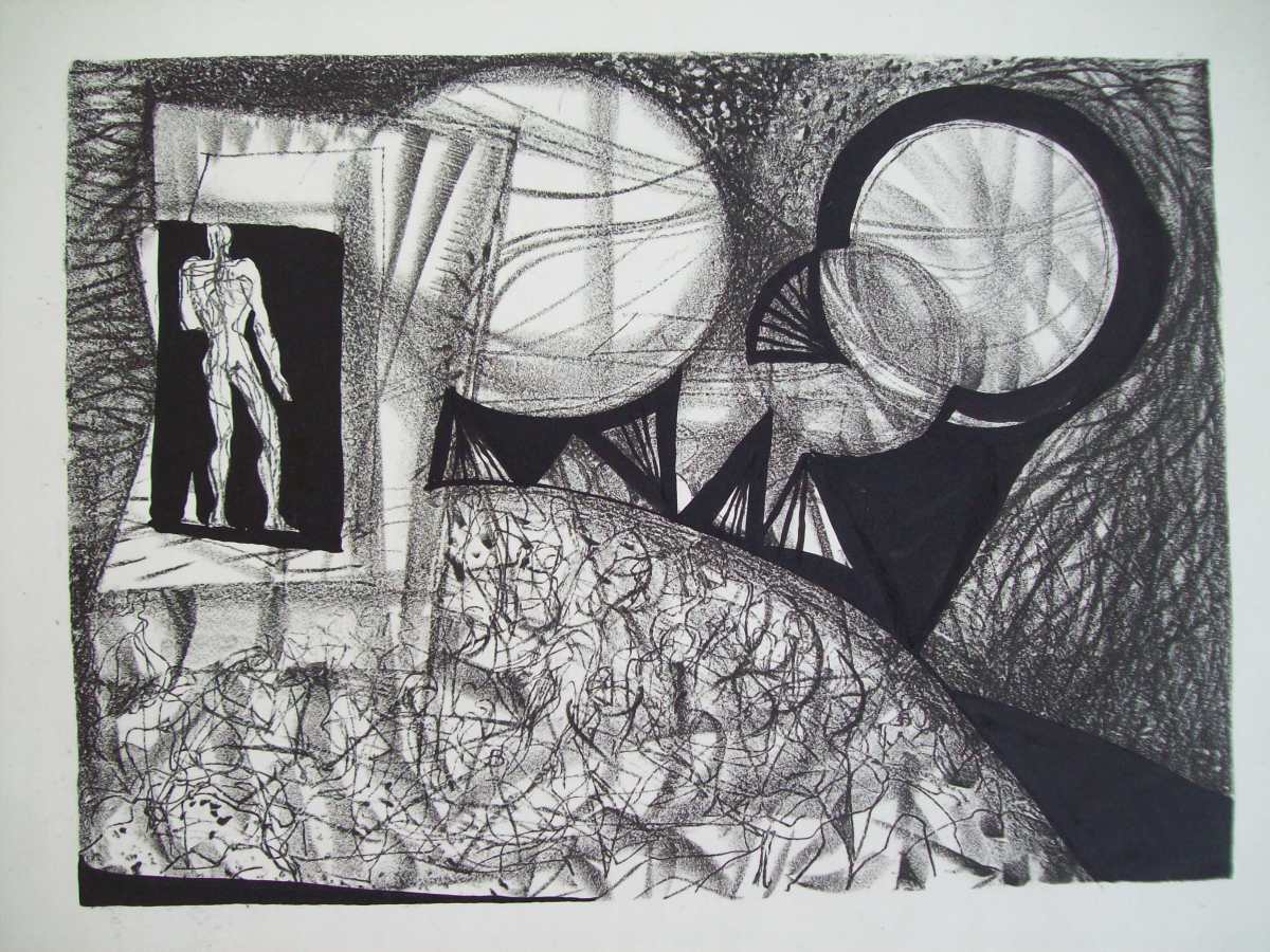 Universe/ Human in the Space by Galina Todorova 
