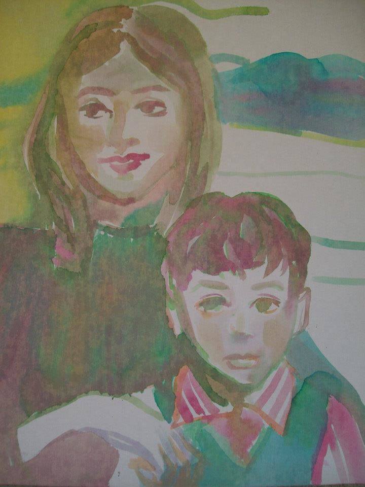 Nephiew and niece by Gallina Todorova, Image 1.