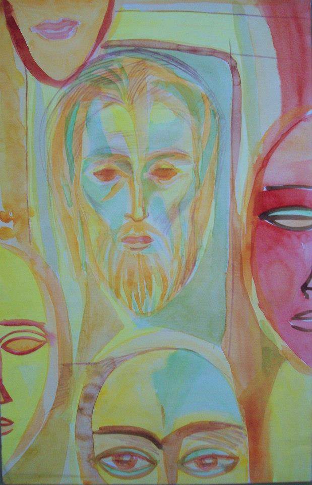 For the exhibition Faces  - 26-5 by Gallina Todorova, Image 1.