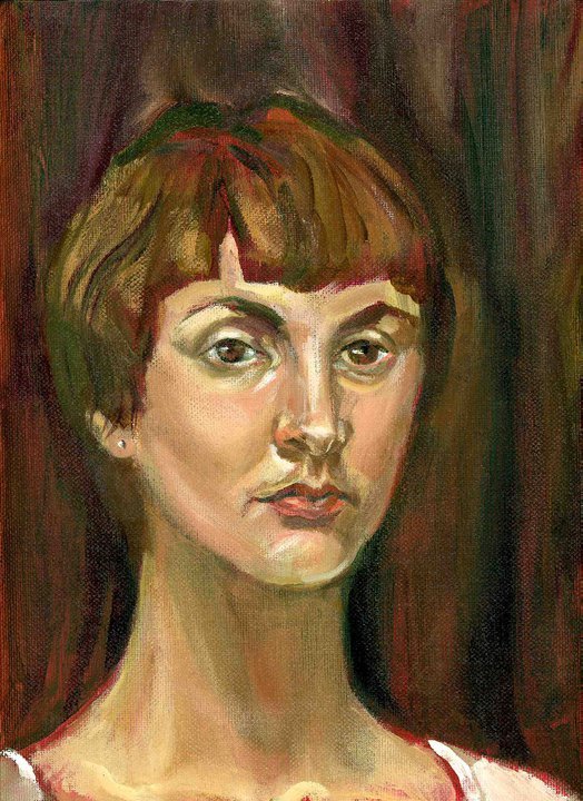 Selfportrait by Gallina Todorova 