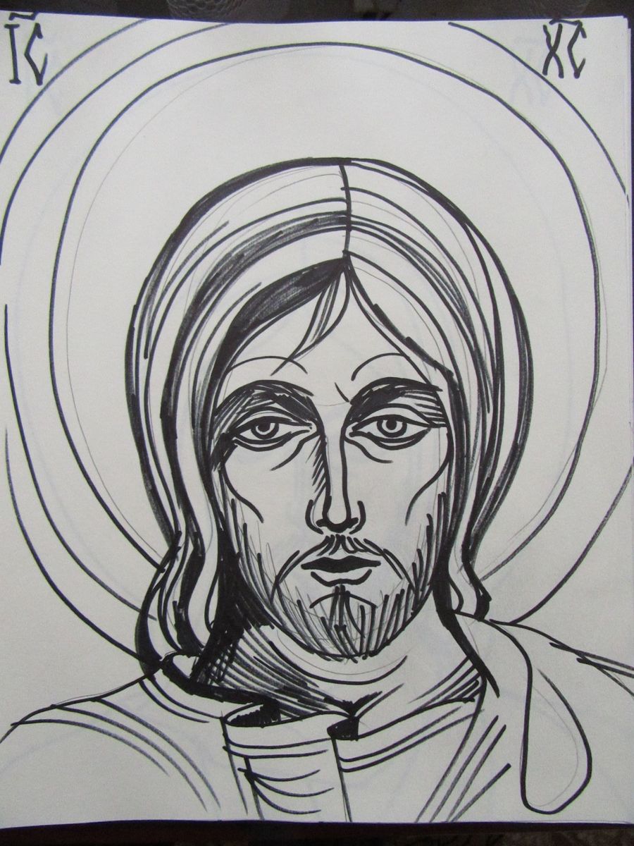 21 - Jesus Christ by Gallina Todorova 