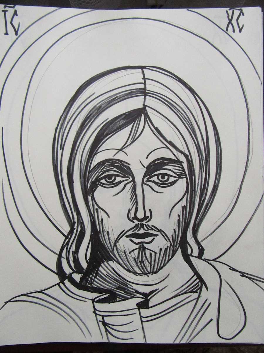 21 - Jesus Christ by Gallina Todorova, Image 1.