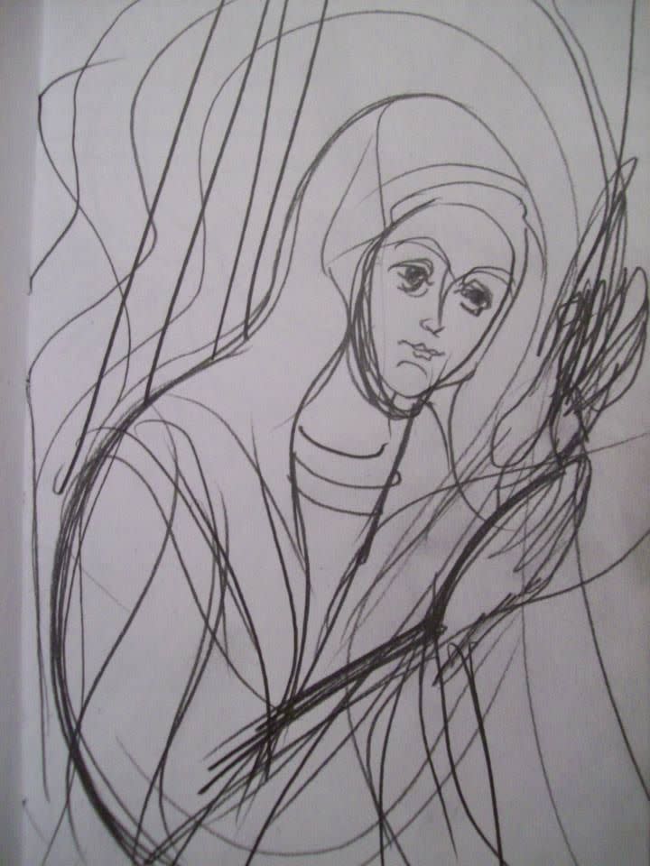 Being a nun by Gallina Todorova 