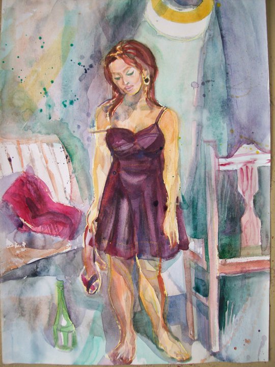 After the party 2 by Gallina Todorova 
