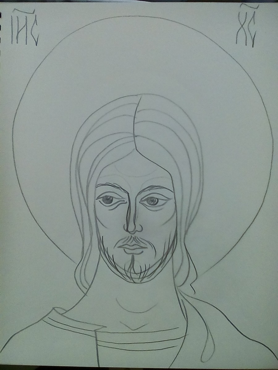 1- Jesus Christ by Gallina Todorova 