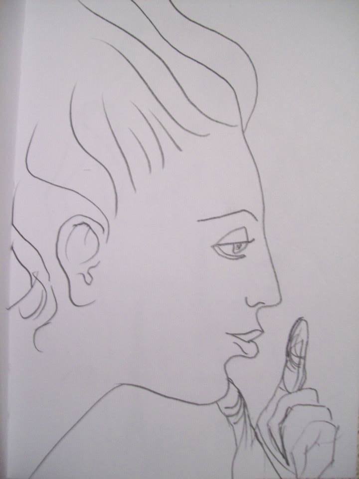 Thinking about God by Gallina Todorova, Image 1.