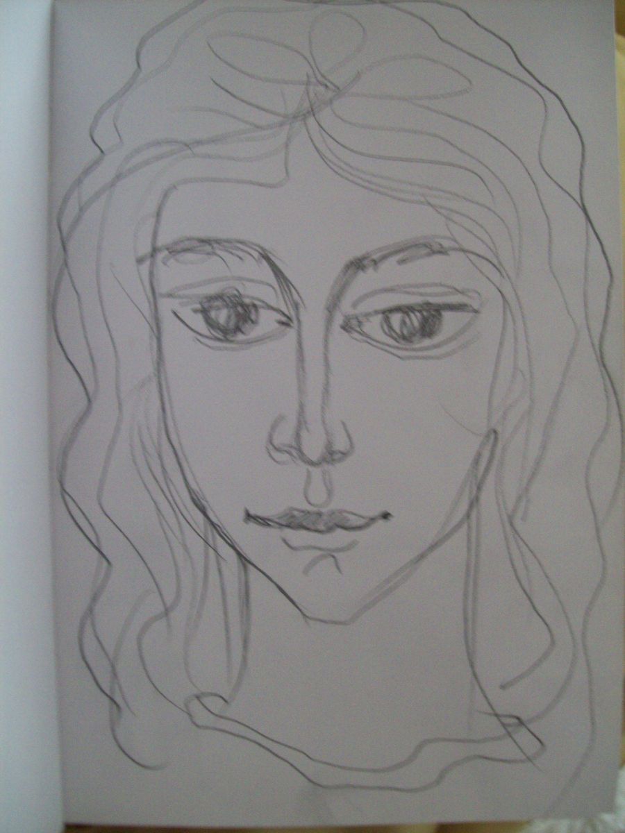 Young woman/ Violeta's eyes by Gallina Todorova, Image 1.