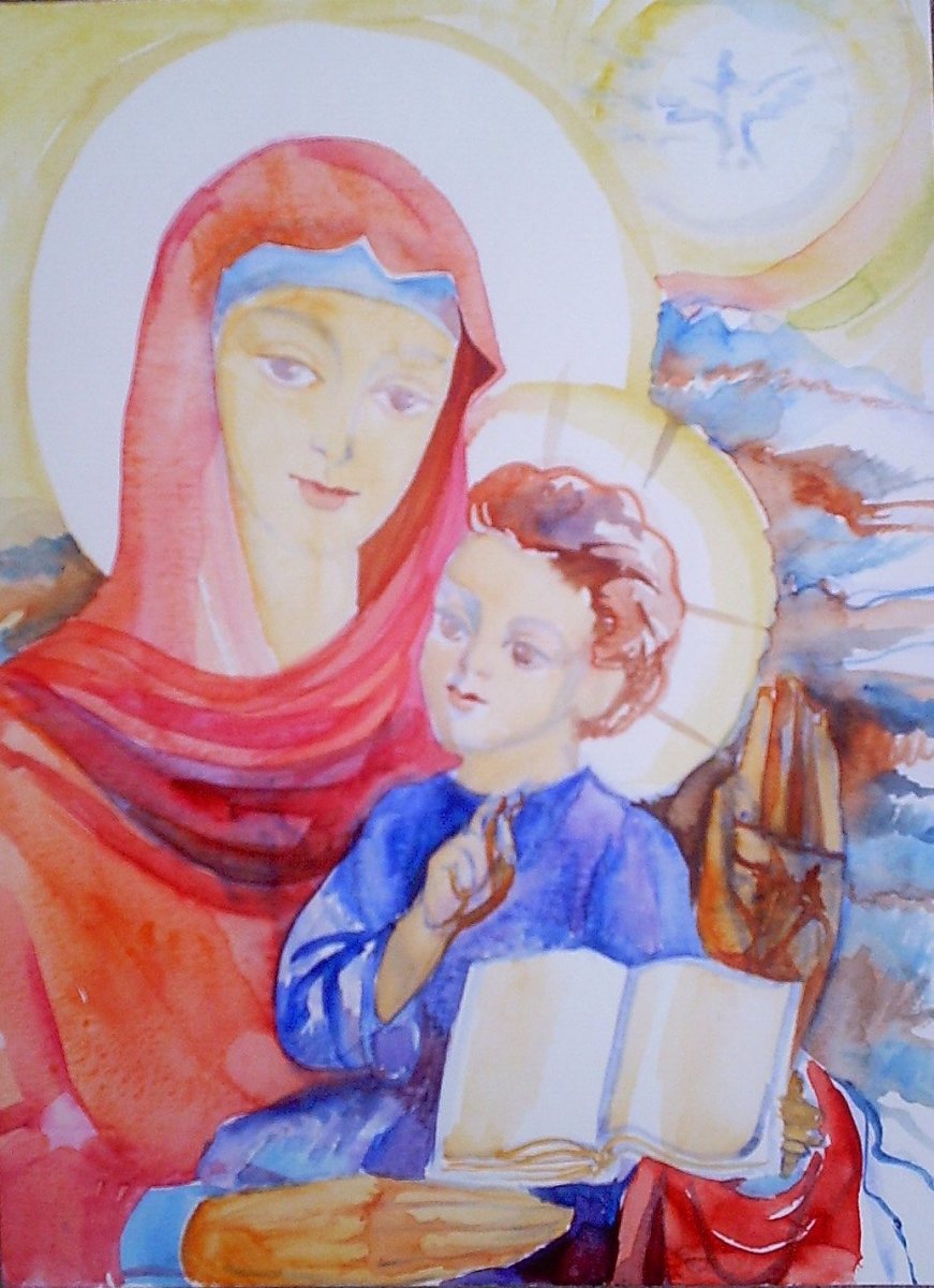 Holy Mother of God  by Gallina Todorova 