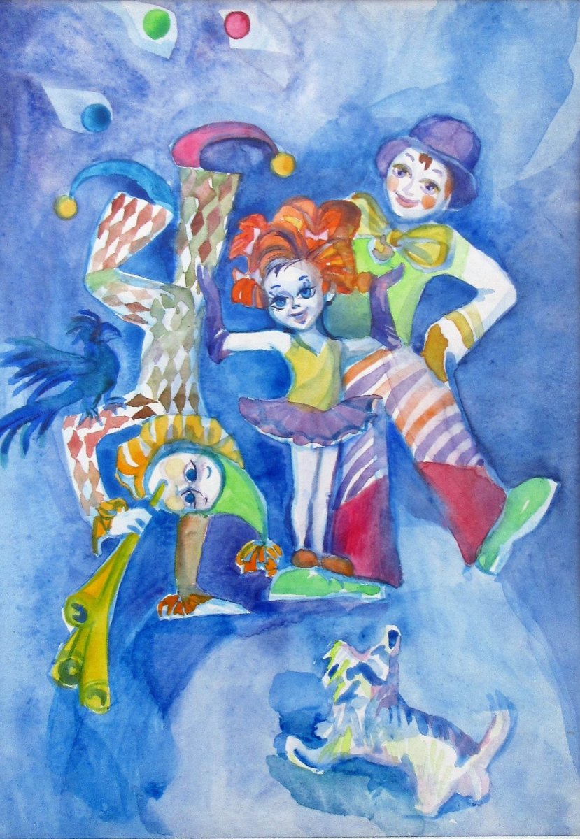 Children's Carnival by Gallina Todorova 