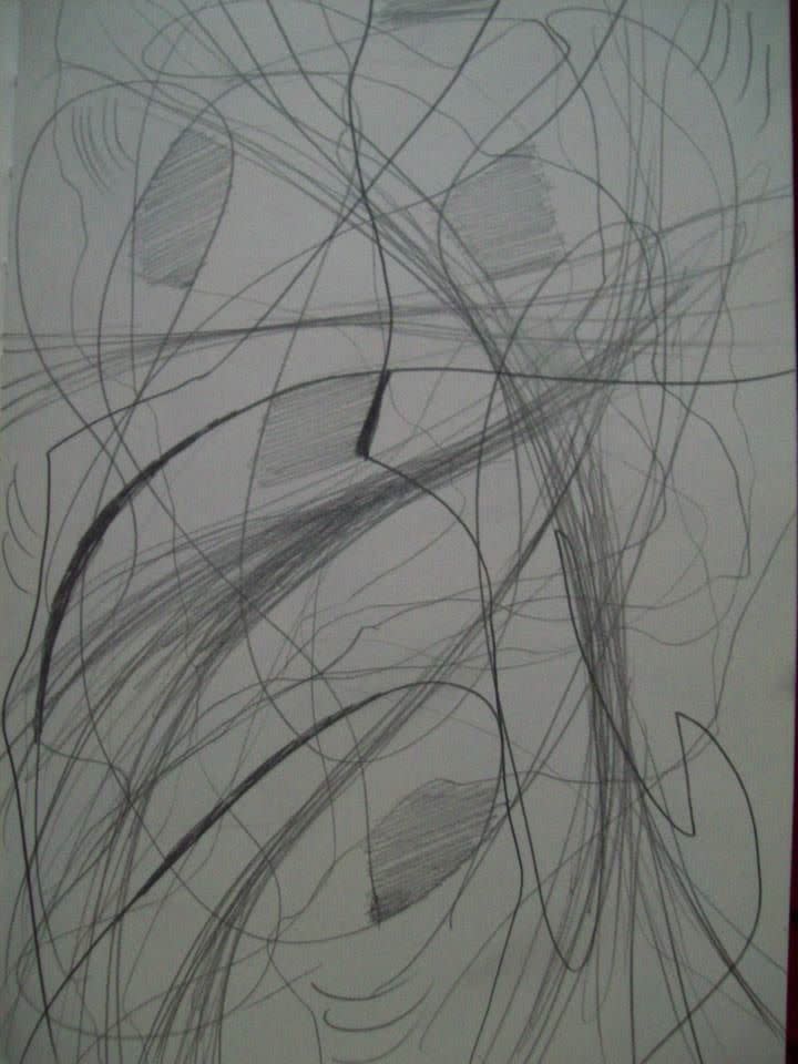 Pencil Abstraction 2 by Gallina Todorova 