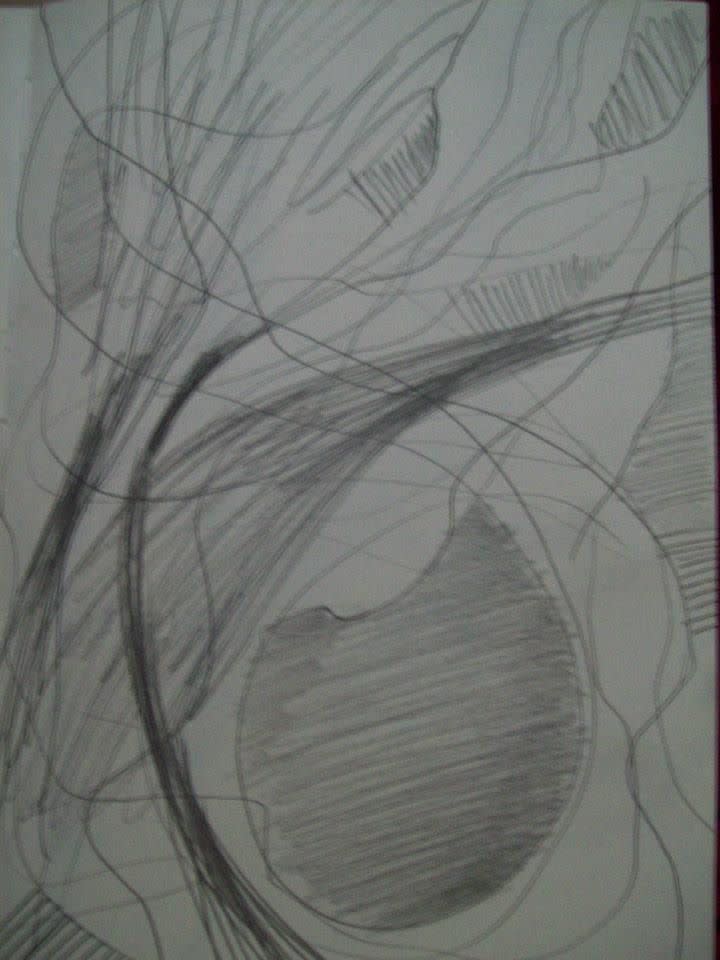 Pencil Abstraction 1 by Gallina Todorova 