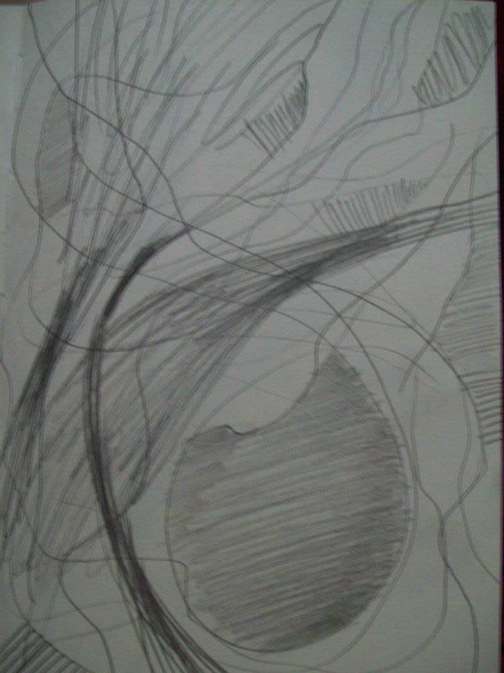 Pencil Abstraction 1 by Gallina Todorova, Image 1.