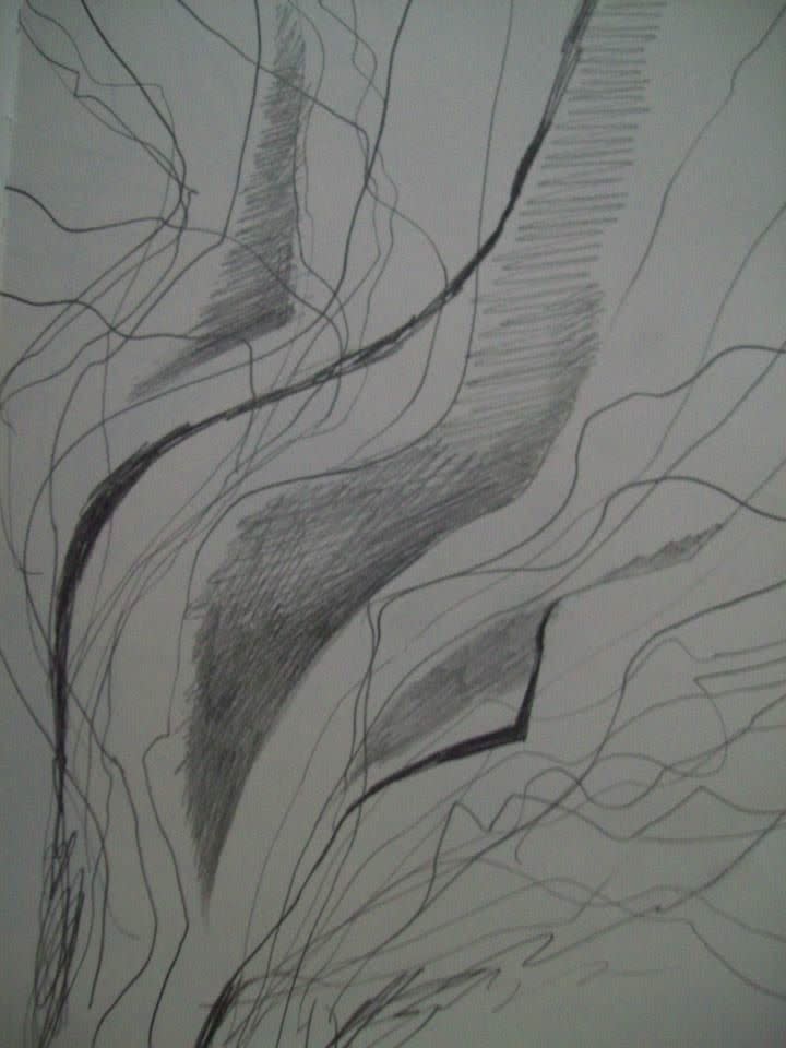 Pencil Abstraction 3 by Gallina Todorova 
