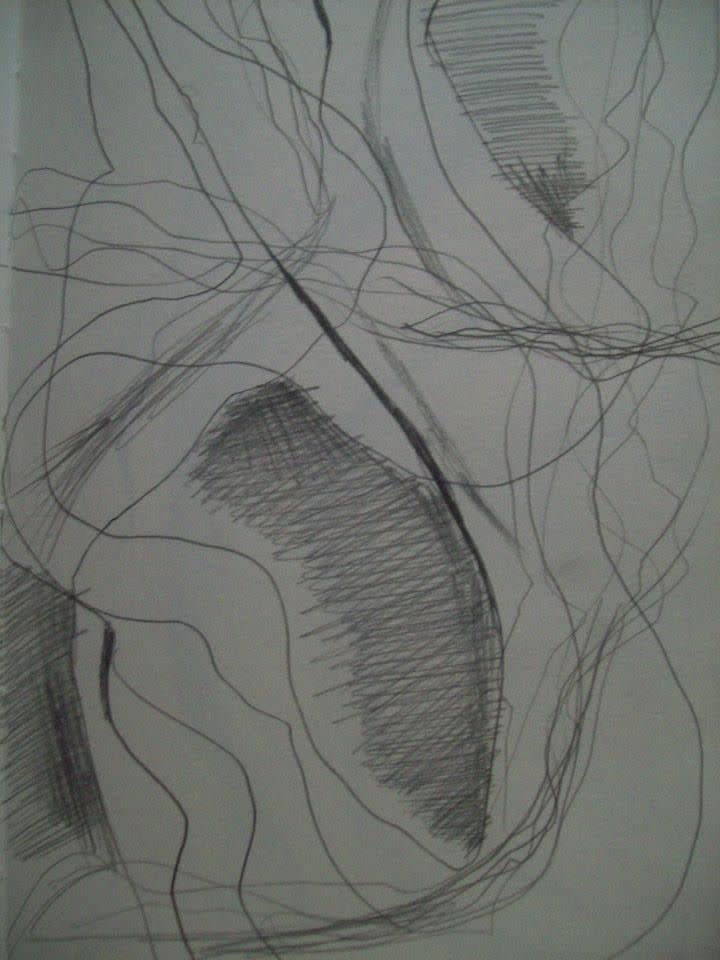 Pencil Abstraction 4 by Gallina Todorova 