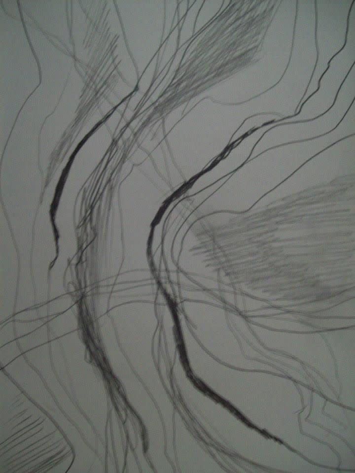Pencil Abstraction 6 by Gallina Todorova 