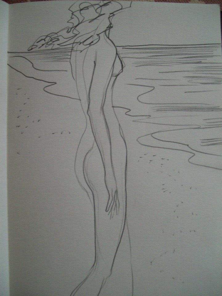 Nude at the beach by Gallina Todorova, Image 1.