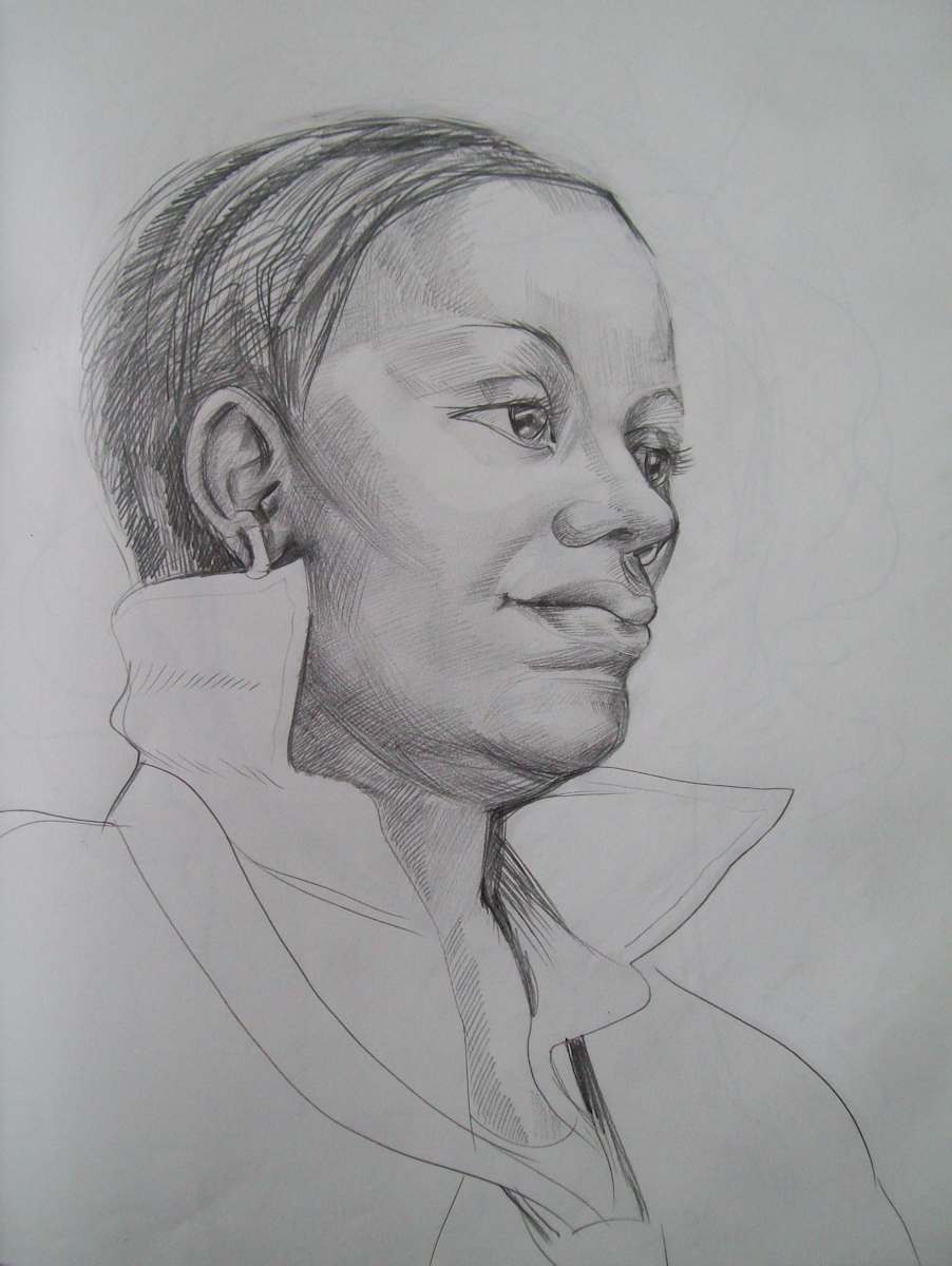 Gallery Attendant before work by Gallina Todorova, Image 1.