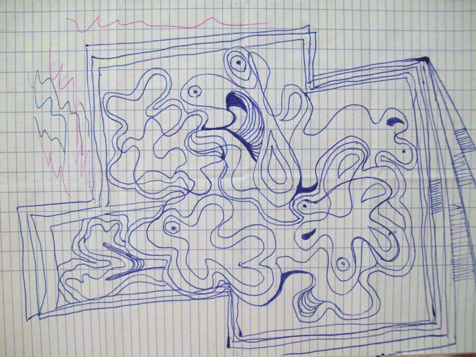 Abstract composition Sketch by Gallina Todorova, Image 1.