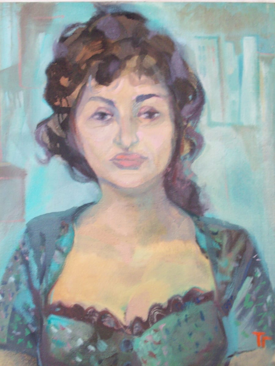 Rada in green by Gallina Todorova, Image 1.