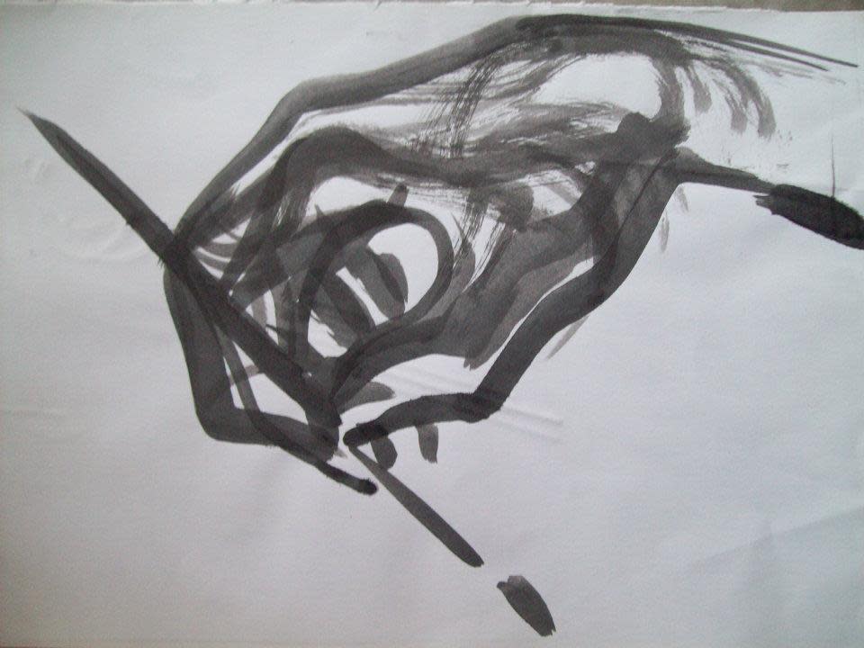 Ink Hand 4 by Gallina Todorova 