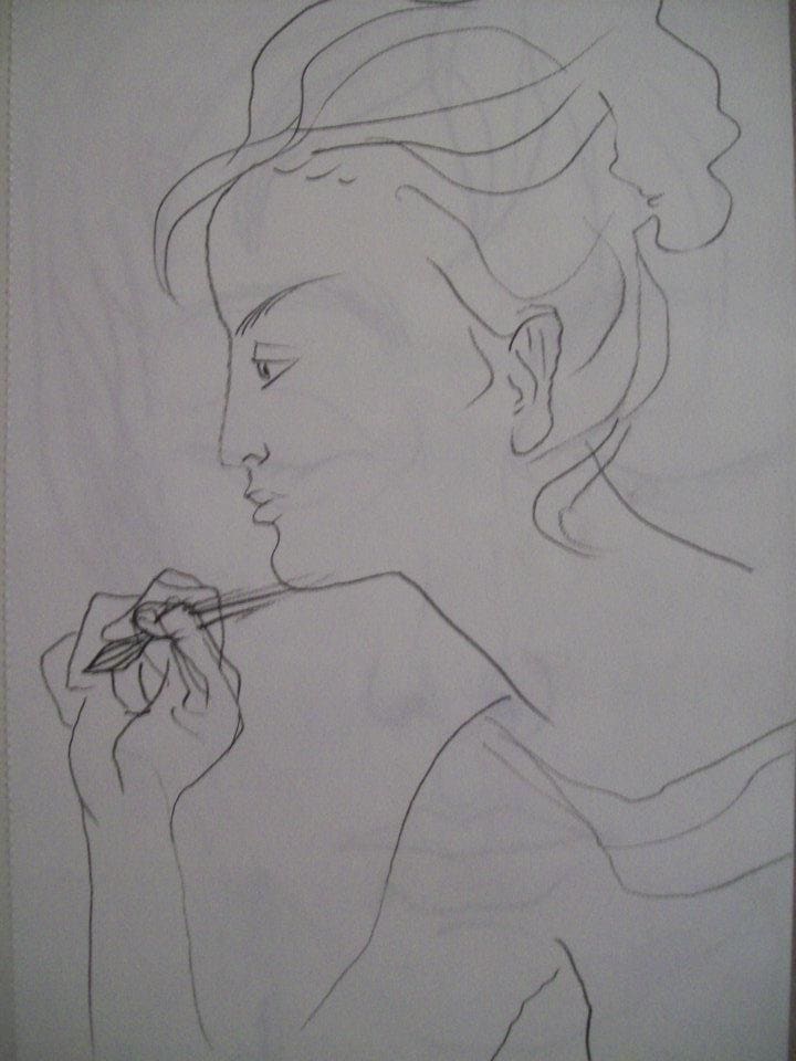 Lady Artist by Gallina Todorova, Image 1.