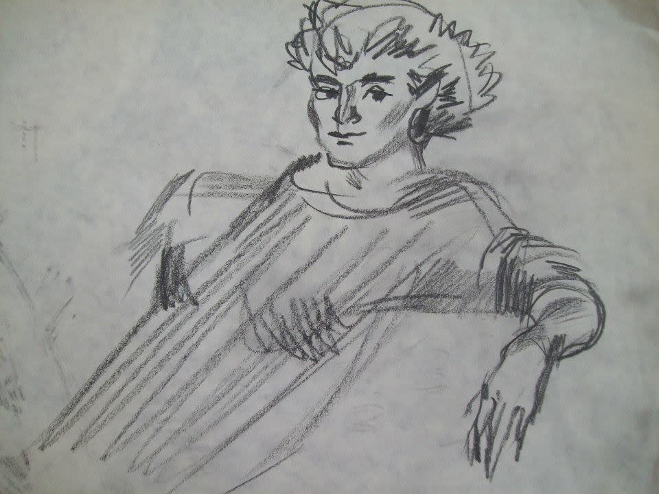 Portrait Sketch by Gallina Todorova 