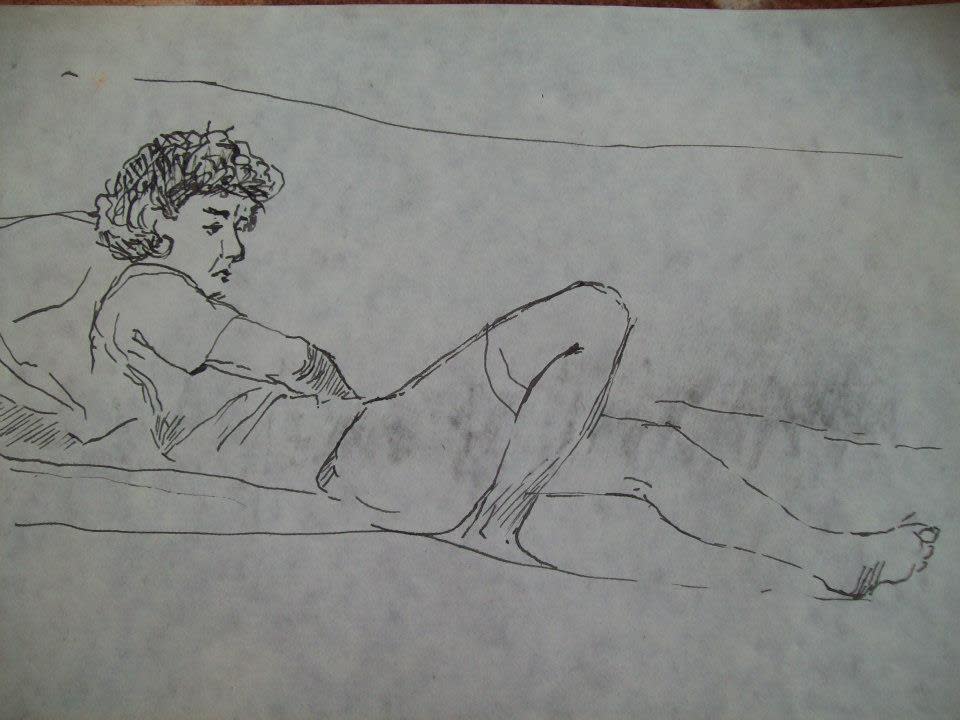Figure Sketch by Gallina Todorova 