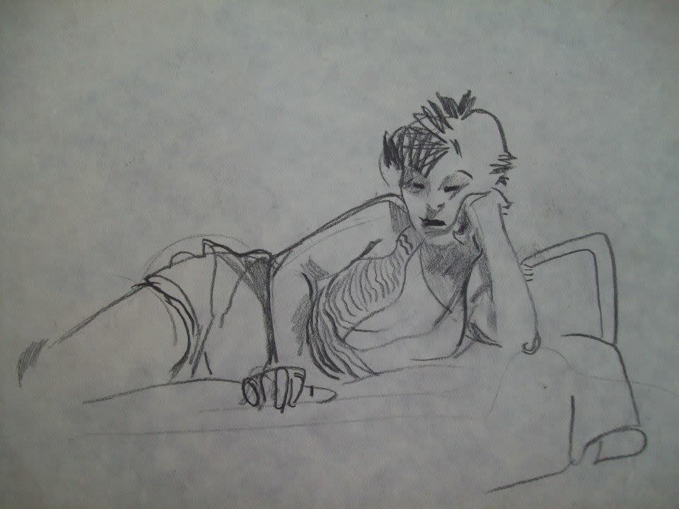 Figure Sketch by Gallina Todorova 
