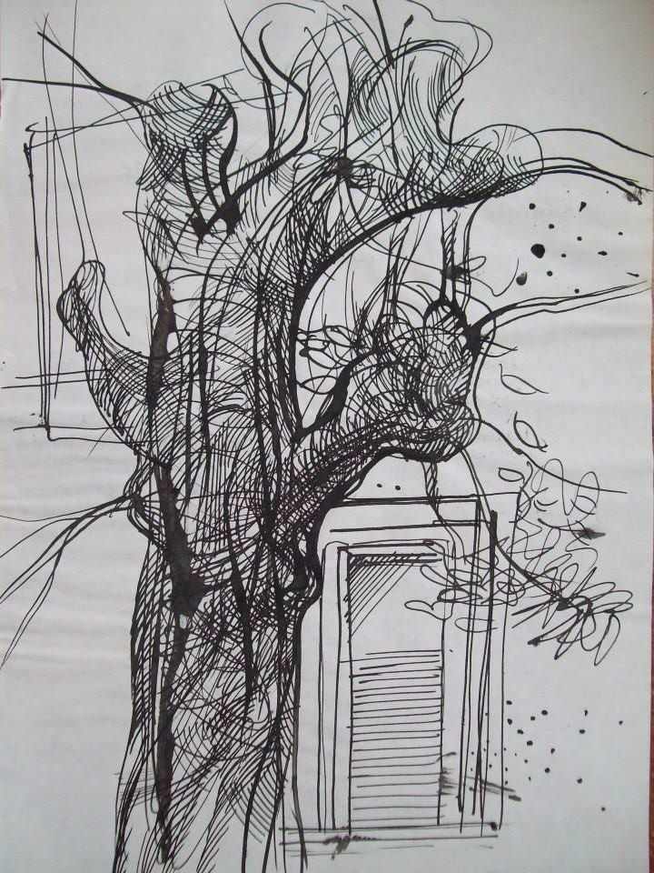 Fall tree by the window by Gallina Todorova, Image 1.