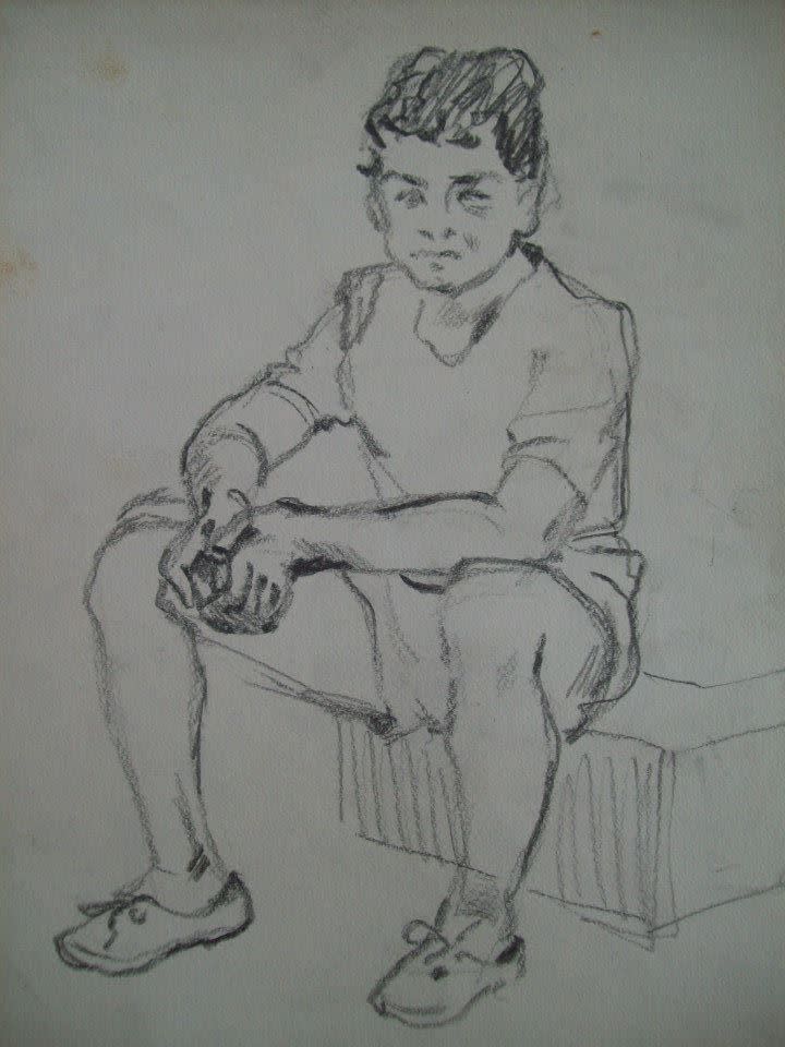 Boy in Karlovo, Bulgaria by Gallina Todorova 