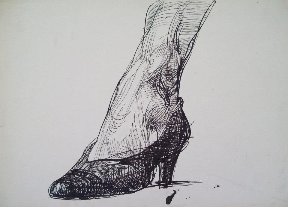 Lady's Shoe by Gallina Todorova 