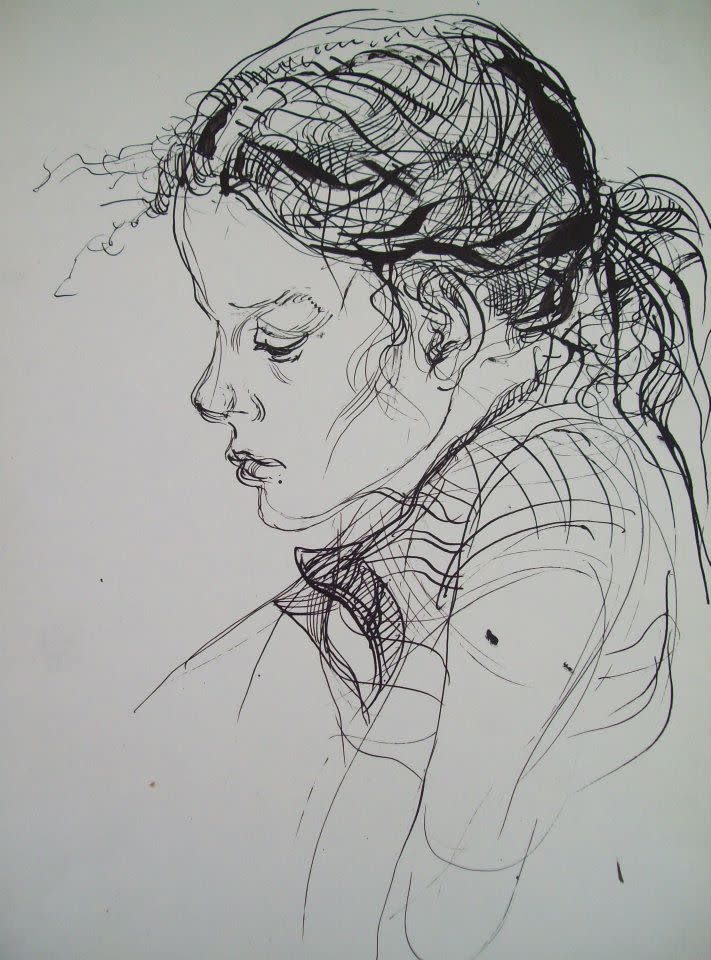 Mira - at the age of 12 by Gallina Todorova 