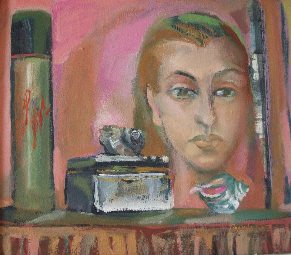 Girl at the mirror by Gallina Todorova, Image 1.