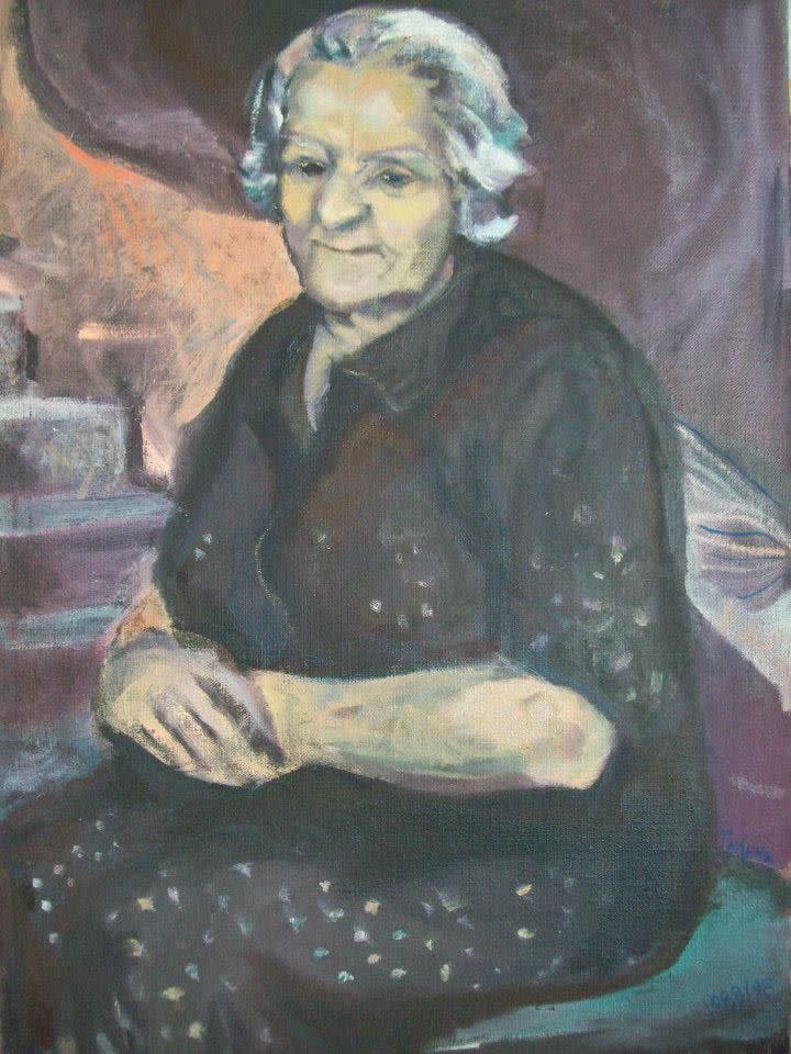 Stephan's grandmother by Gallina Todorova 
