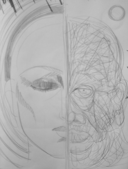 Saint and sinner by Gallina Todorova 