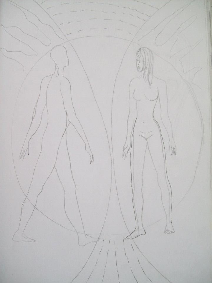 Worlds/ dedicated to Patrick by Gallina Todorova, Image 1.