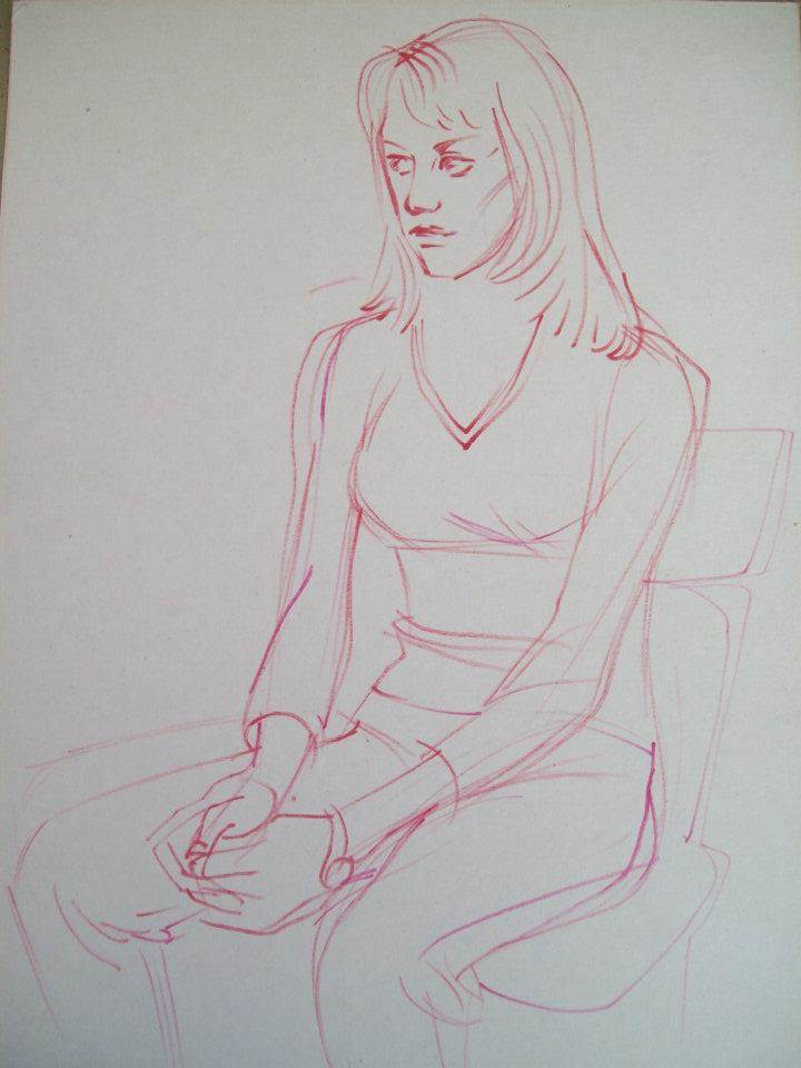 Girl posing by Gallina Todorova, Image 1.