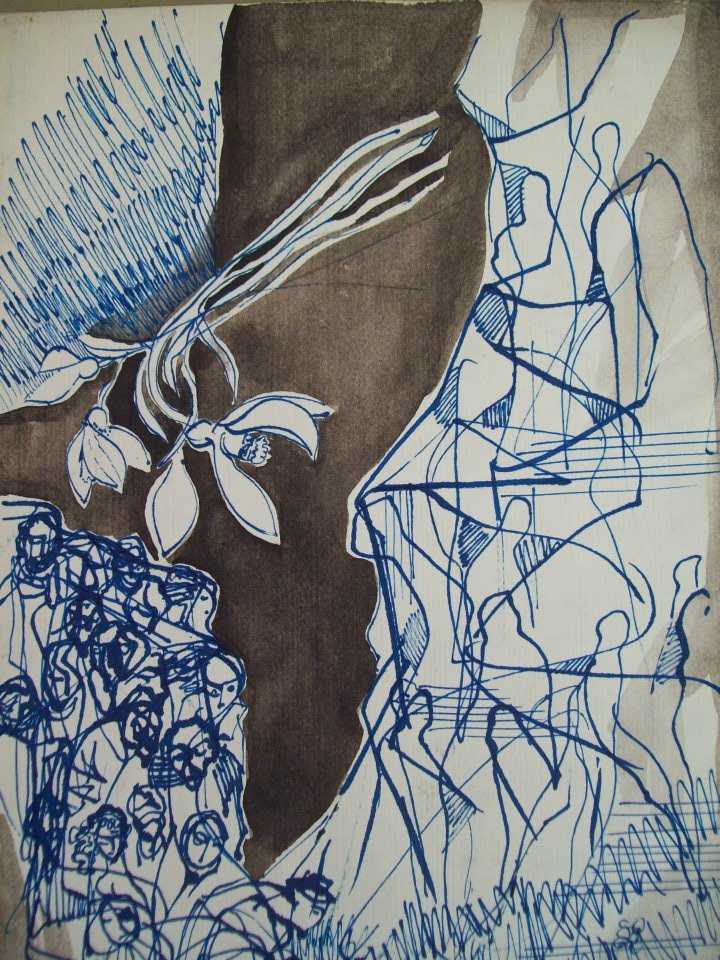 Snowdrops/ Living and dead/ Composition by Gallina Todorova, Image 1.