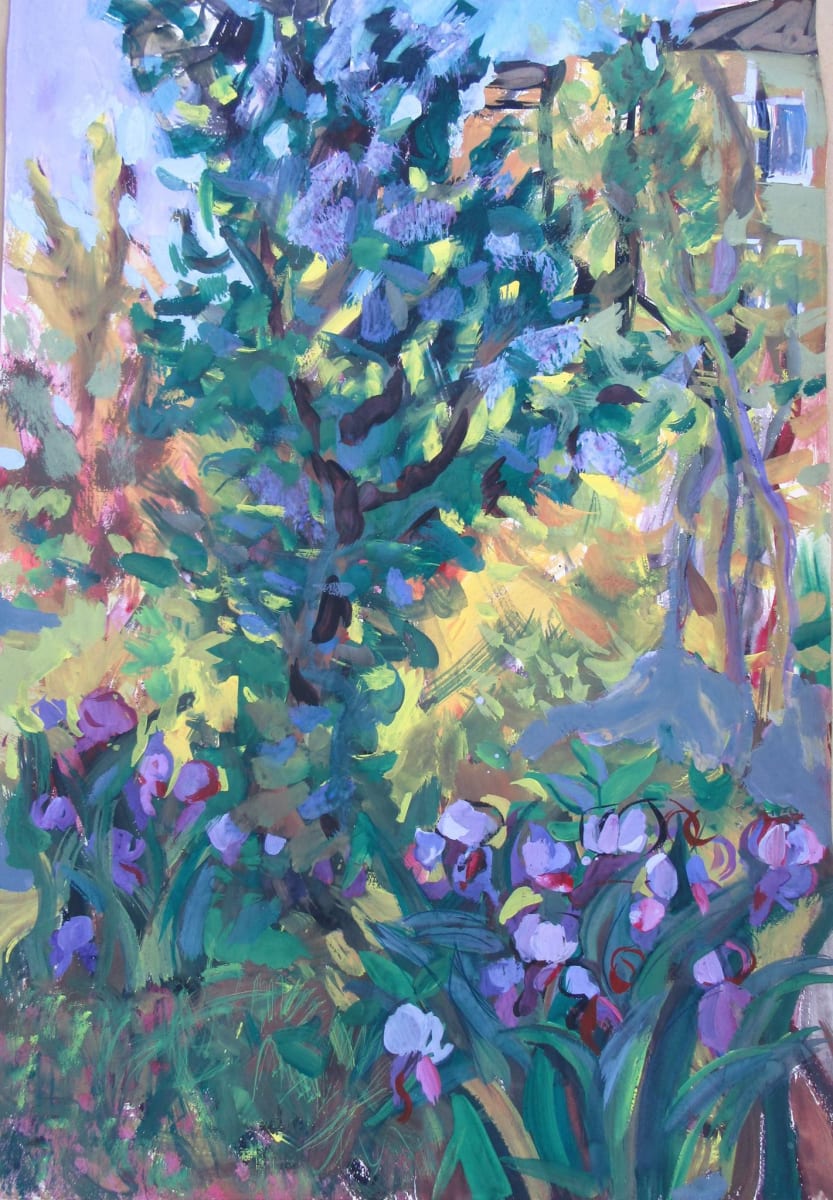 Irises at the backyard by Gallina Todorova, Image 1.