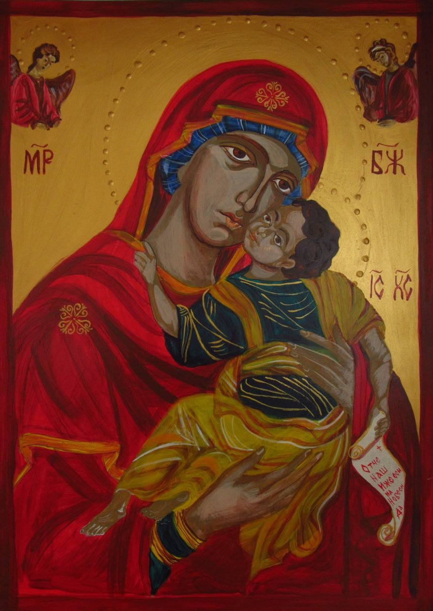 The Holy Mother of God by Gallina Todorova 