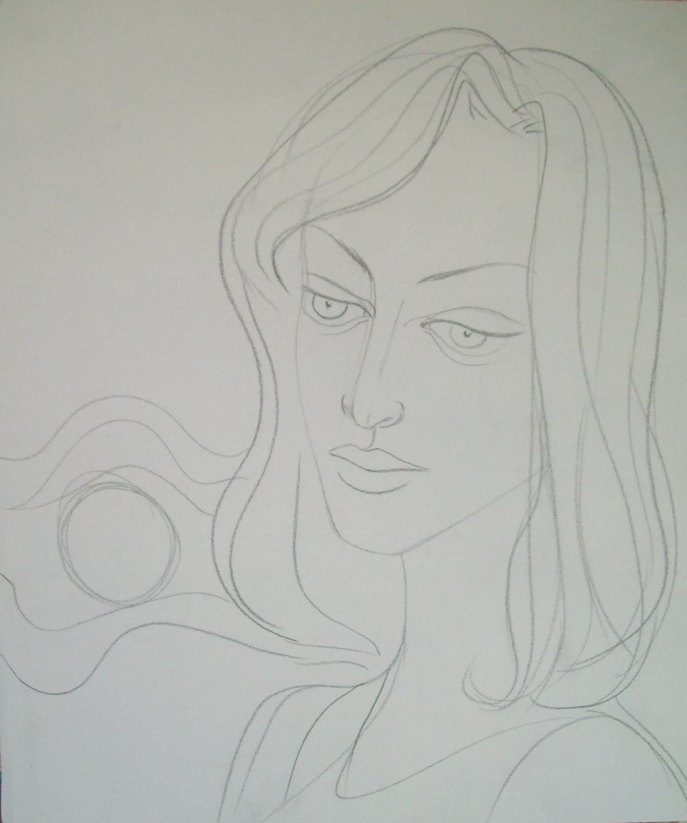 Girl with Sun by Gallina Todorova, Image 1.