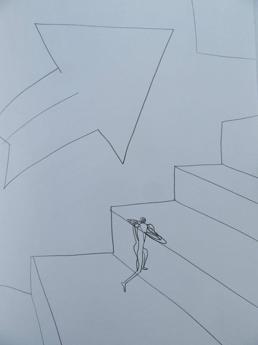 Climbing the steps by Gallina Todorova, Image 1.