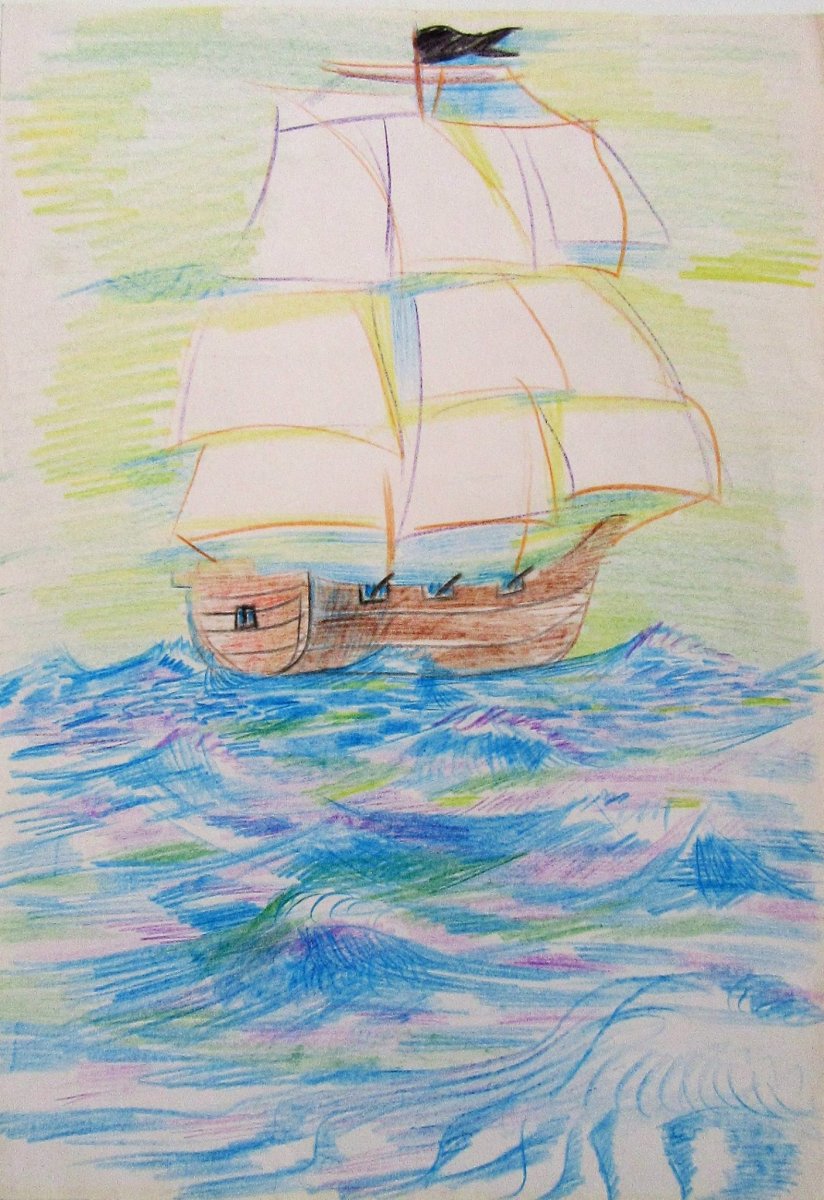 Pirates in the Sea by Gallina Todorova 