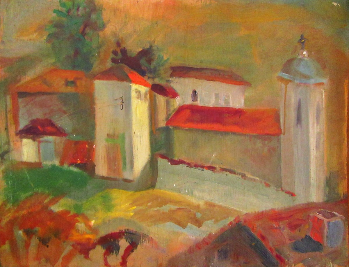 1986 Lilkovo village by Gallina Todorova 