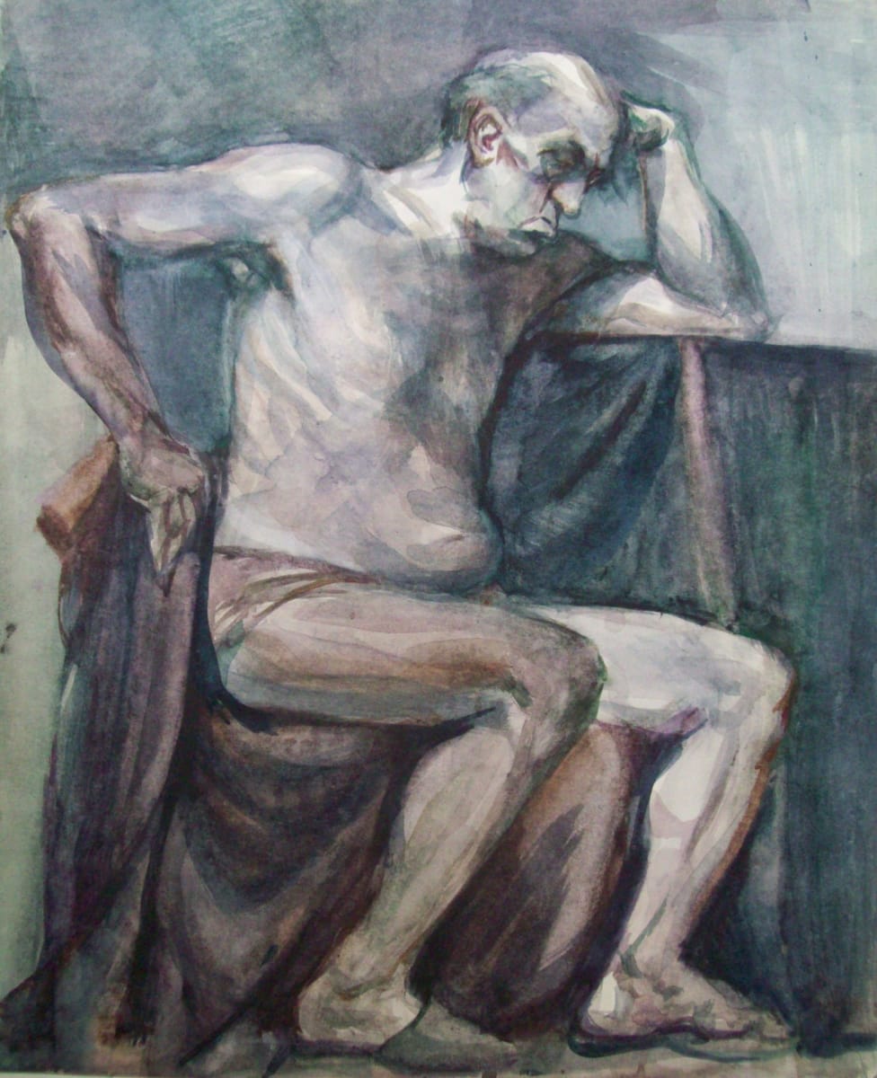 Art Academy Nude Model in Sofia by Gallina Todorova, Image 1.