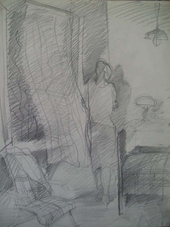 Alone by the window by Gallina Todorova, Image 1.