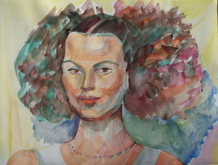 A Model at the Saint Louis Artists Guild by Gallina Todorova 