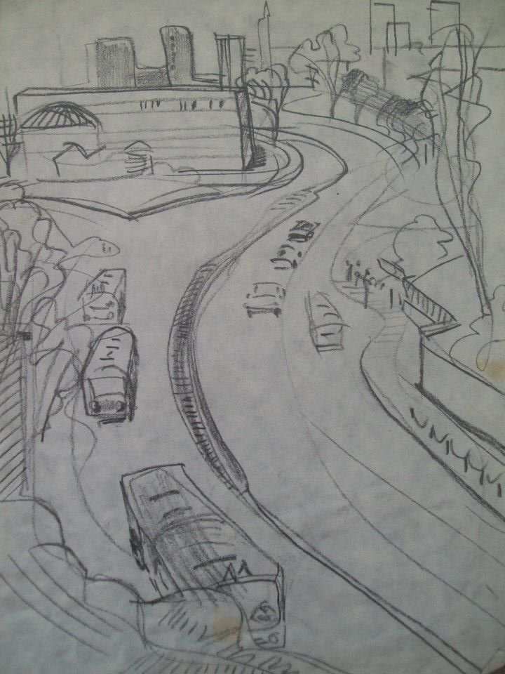 View from above the tunell by Gallina Todorova, Image 1.