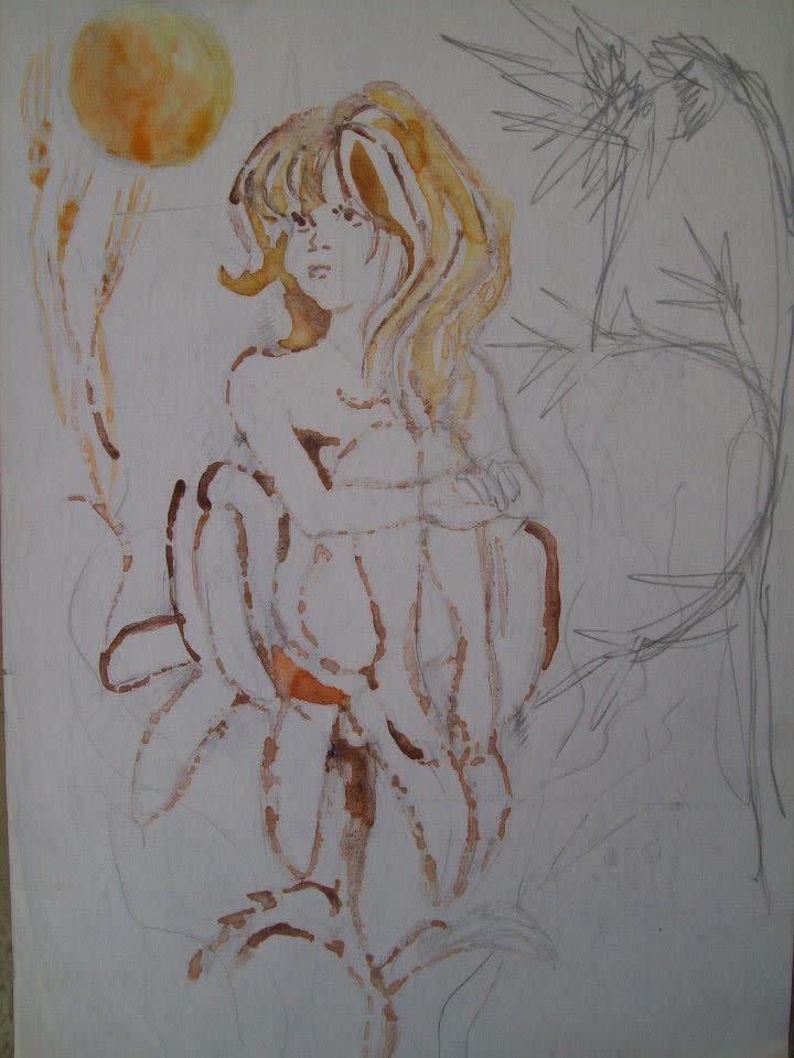 Born in a flower by Gallina Todorova 